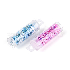 7 bouteille de perles de rocaille en verre à faire soi-même&nbsp;DIY-N006-02D