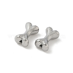 304 Edelstahlperlen&nbsp;STAS-F320-14B-P