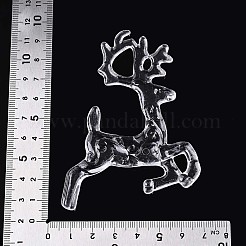 Прозрачные пластиковые большие подвески&nbsp;KY-T042-03