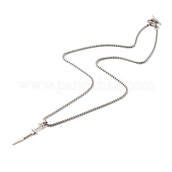 Colliers pendentifs en alliage pour hommes&nbsp;NJEW-JN03467