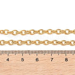 Ионное покрытие (ip) 304 нержавеющая сталь кабель цепи ожерелья для женщин мужчин&nbsp;STAS-M102-68G