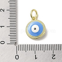 Латунь эмаль подвески&nbsp;KK-E092-14G-04