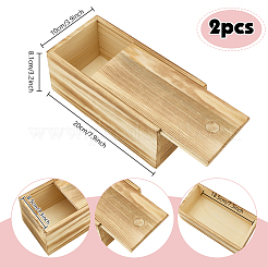 Caja de almacenamiento de documentos de madera&nbsp;WOCR-WH0004-032A