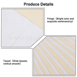 3 метр искусственной кожи с кисточками для отделки&nbsp;DIY-PH0010-44C-01