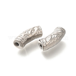 Изогнутые трубчатые бусины из нержавеющей стали 304&nbsp;STAS-I321-27P