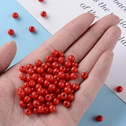 Opake Legierung Perlen&nbsp;X-MACR-S370-C6mm-A14