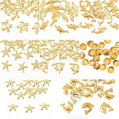 120pcs 8 cabochons en alliage de style&nbsp;MRMJ-OC0002-73