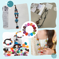 100шт акриловые бусины&nbsp;MACR-UN0001-05