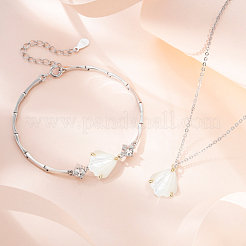 4 шт. 4 стиля подвески из латуни с ракушками&nbsp;KK-GO0001-66