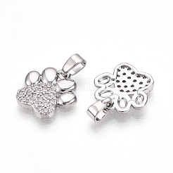 Латунные микро проложить кубического циркония подвески&nbsp;KK-T070-85P