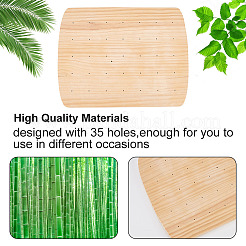 Espositore in legno naturale&nbsp;ODIS-WH0029-65