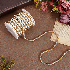 Вырезанные полые 10 ярдовые цепи из окисленного алюминия&nbsp;CHA-CL0001-01B-01