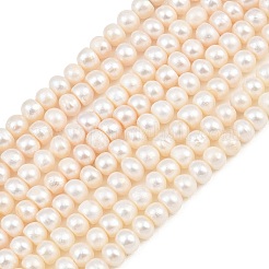 Fili di perle di perle d'acqua dolce coltivate naturali&nbsp;PA-CBAFEE8-17F