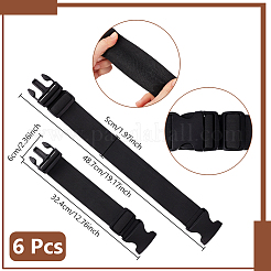 Correa de nailon ajustable con hebilla de plástico.&nbsp;AJEW-WH0871-63A