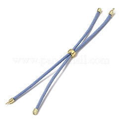 Fabrication de bracelets en cordon tressé en nylon rond ajustable de 3 mm&nbsp;FB-CBAA152-04G-30