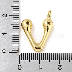 Gestell Messing micro ebnen Zirkonia Anhänger&nbsp;KK-A200-24G-V