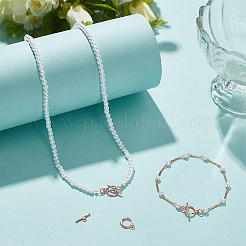 925 Sterling Silber Knebelverschlüsse&nbsp;STER-BC0004-38RG