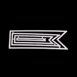 Стрелка рамы из углеродистой стали умирает трафареты&nbsp;DIY-F028-61