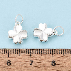 День святого патрика 925 стерлинговый серебряный клевер подвески&nbsp;STER-T008-31S