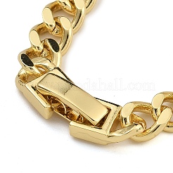 Il micro ottone pavimenta i braccialetti cubici di zirconio&nbsp;BJEW-K261-20G