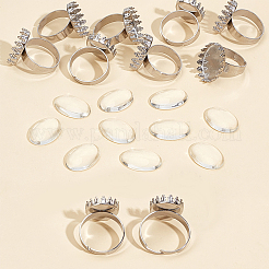 DIY-Set zur Herstellung halbrunder Ringe&nbsp;DIY-AR0002-10