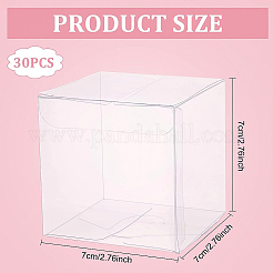 Прозрачная пластиковая ПВХ коробка подарочная упаковка&nbsp;CON-BC0004-45