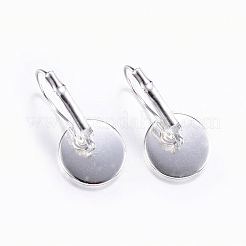 Латунная фурнитура Leverback для серег&nbsp;LS-X-KK-H023-S-NR