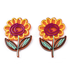 Pendentifs en acrylique transparent &nbsp;LS-KY-T022-30