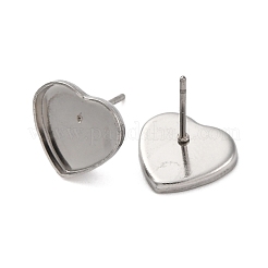 Фурнитура для сережек-гвоздиков из нержавеющей стали марки 304&nbsp;STAS-P198-21