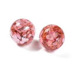 Resina trasparente con perle di paillettes&nbsp;LS-RESI-G110-02D