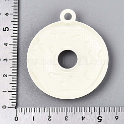 Grands pendentifs en alliage peint par pulvérisation et émail&nbsp;PALLOY-T092-85G