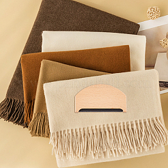 4 шт. 2-х стильный деревянный портативный удалитель ворса AJEW-GO0001-61