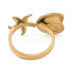 Кольца-манжеты из нержавеющей стали 304 для женщин&nbsp;RJEW-A049-06G