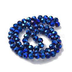 Гальванические стеклянные бусины&nbsp;LS-EGLA-R042-8mm-01