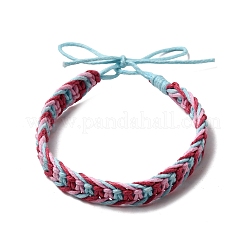 Bracelets d'amitié tressés en cordon de coton ajustable&nbsp;FB-CBA27E8-01B