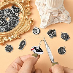 35шт 7 стиля подвески из сплава с эмалью&nbsp;ENAM-CJ0004-67