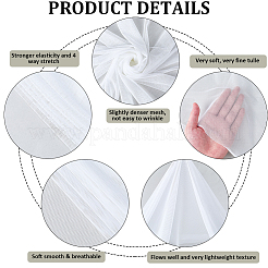 1 ярд полиэстеровой эластичной сетчатой ткани&nbsp;DIY-CY0002-26C