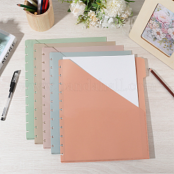 5 шт. листы-разделители для блокнота в полипропиленовом переплете&nbsp;AJEW-WH20006-191B