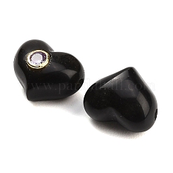 Des billes d'obsidienne naturelles&nbsp;GG-CBACC2B-03A