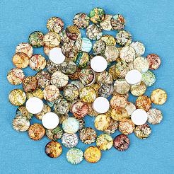 100шт стеклянные кабошоны&nbsp;GLAA-PH0001-16A