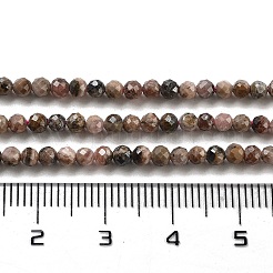 Аргентинские бусины из натурального родонита&nbsp;LS-G-G140-A01-02