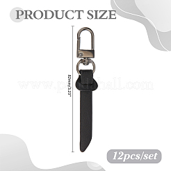 12 pz decorazioni pendenti in similpelle&nbsp;HJEW-ME00072