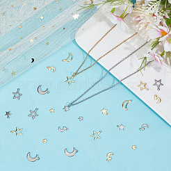 100 шт. 10 стиля подвески из нержавеющей стали 304&nbsp;STAS-ME0001-92