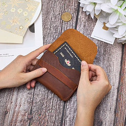 Держатели визитных карточек из коровьей кожи&nbsp;AJEW-WH20020-445A