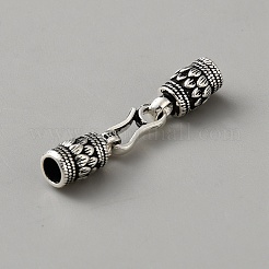 Sterling end cordone d'argento / suggerimenti&nbsp;LS-STER-WH0028-002B-AS