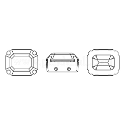 Пришивные чашки preciosa® maxima crystal&nbsp;LS-Y-PRC-SC12-00030-G