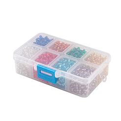 1 коробка 6/0 стеклянные бусины из серебра&nbsp;SEED-X0050-4mm-02