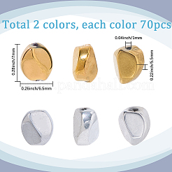 14 набор 2-х цветных бусин ручной работы в технике лэмпворк&nbsp;LAMP-SC0001-52B