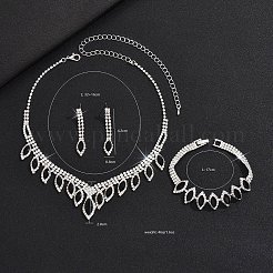Collane con ciondolo in strass occhio di cavallo&nbsp;WGBD548-02