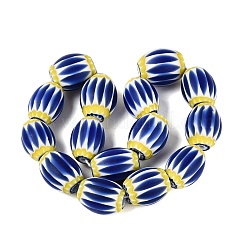 Perles de verre millefiori faites à la main&nbsp;LS-LA-N002-19B